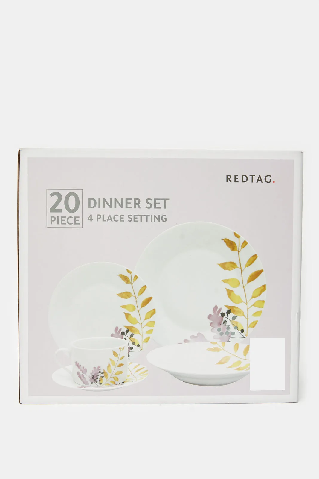 Assorted Floral Design Dinner Set (20 Piece)