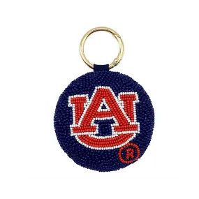 AUBURN UNIVERSITY BEADED KEY CHAIN