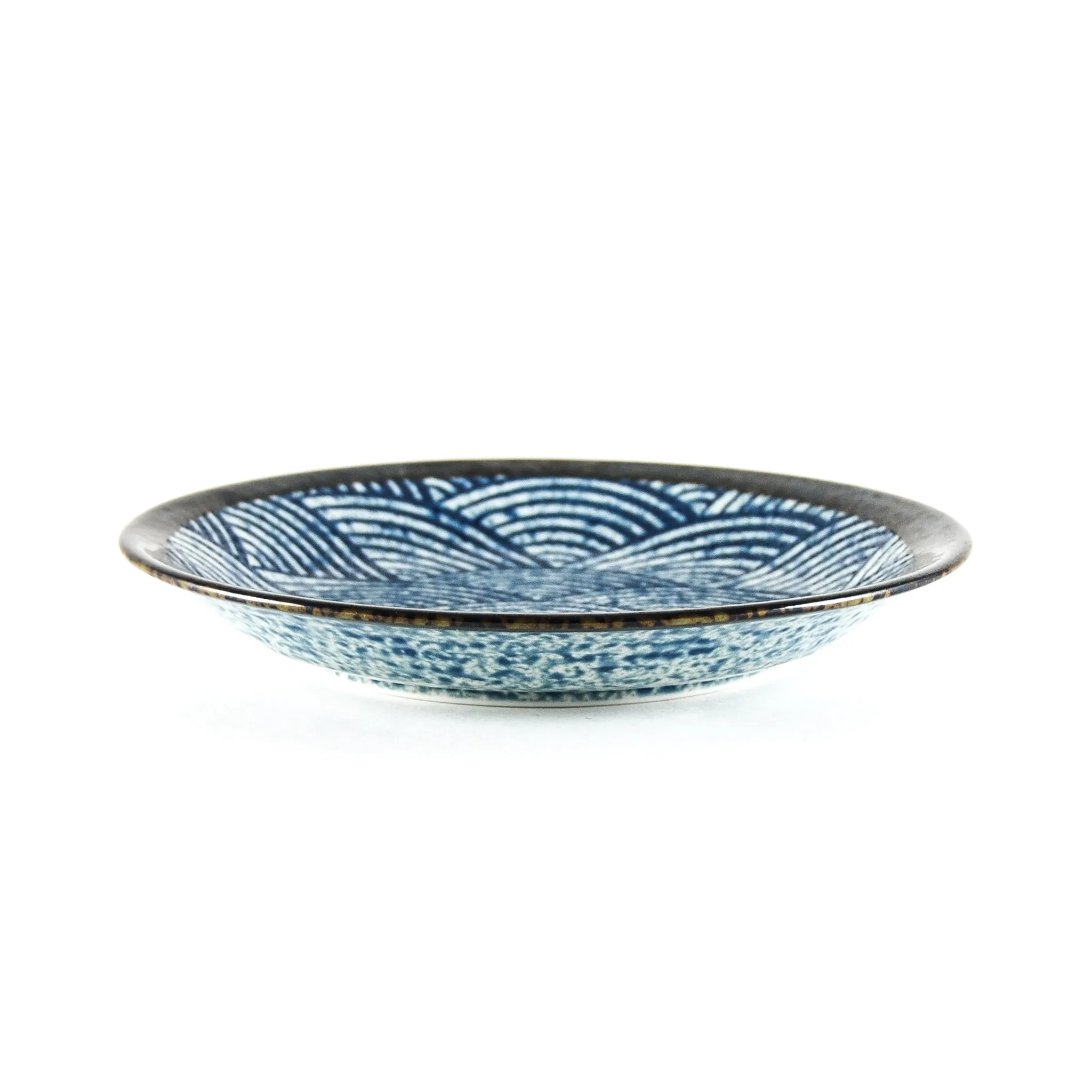 Blue Wave Medium Plate, 22cm