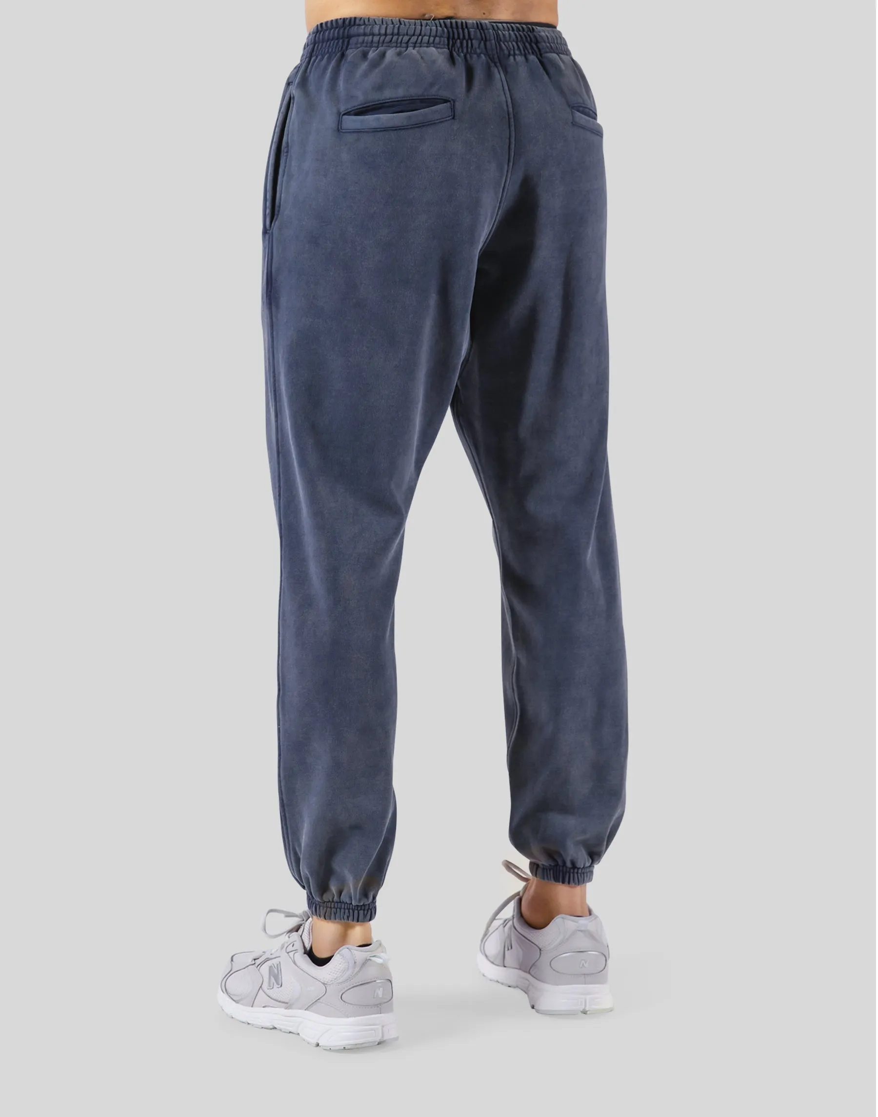 College Logo Vintage Sweat Pants - Navy