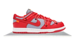 Dunk Low Off-White University Red