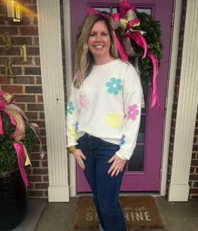 Flower Power Sweater