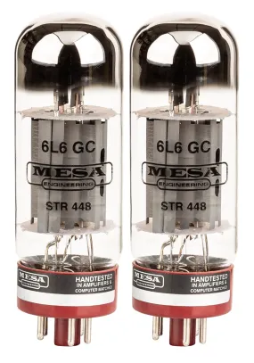 Mesa Boogie 6L6 STR 448 Power Tubes, Matched Duet