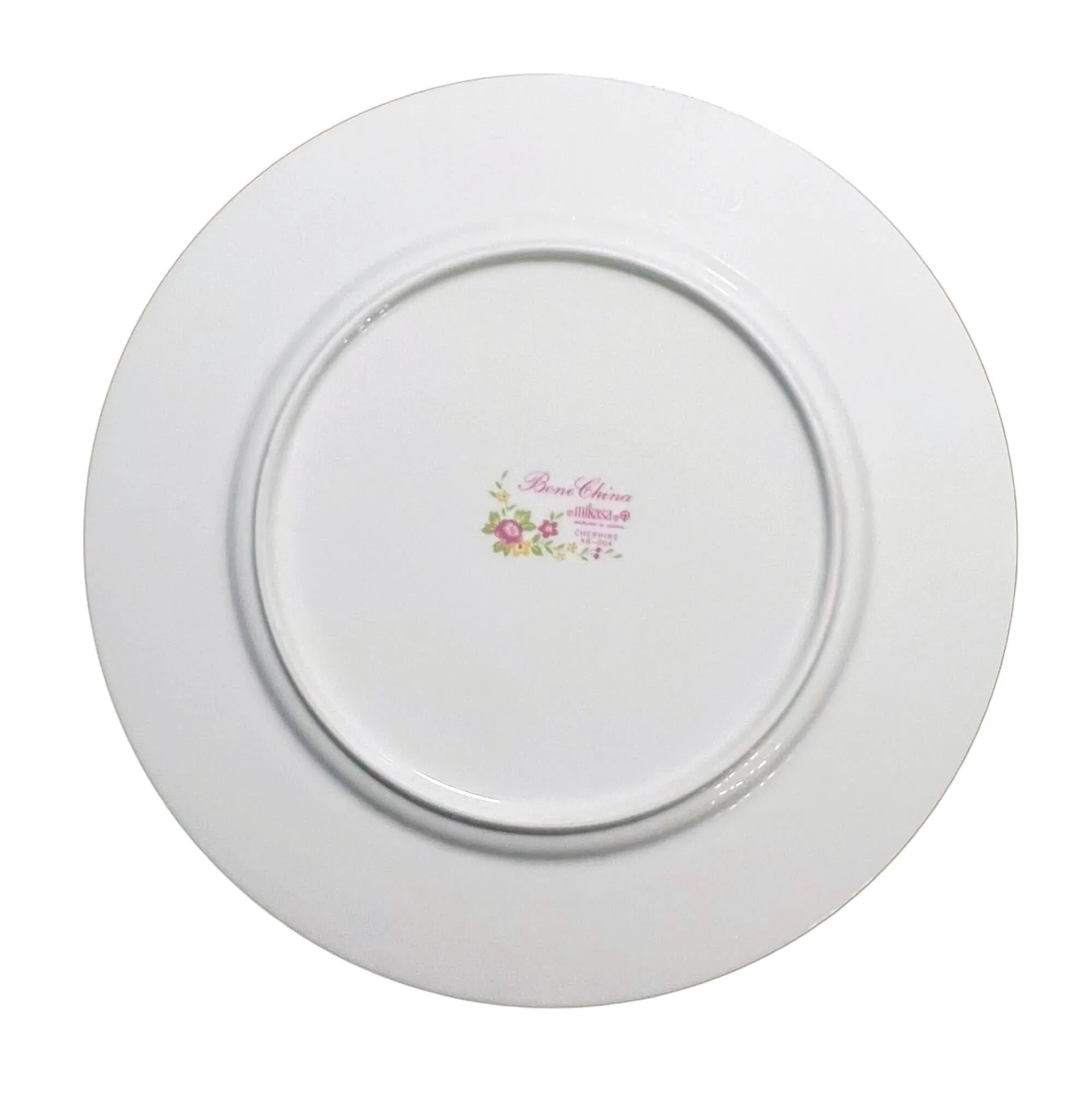 Mikasa Cheshire Bone China Floral Dinner Plates. Set of 4. Discontinued